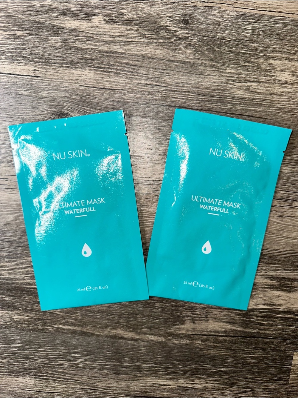 Nu Skin Ultimate Mask Waterfull Hydrating Sheet Masks 2-Pack 25ml Each New